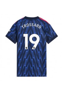 Arsenal Leandro Trossard #19 Jalkapallovaatteet Naisten Vieraspaita 2025-26 Lyhythihainen